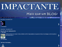Tablet Screenshot of novoimpactante.blogspot.com