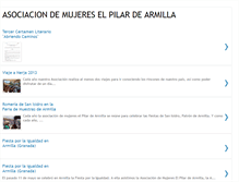 Tablet Screenshot of mujereselpilar.blogspot.com