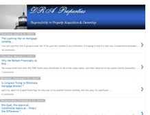 Tablet Screenshot of draproperties.blogspot.com