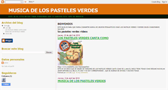 Desktop Screenshot of lospastelesverdesmusica.blogspot.com