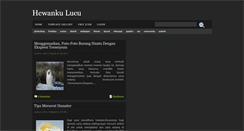 Desktop Screenshot of hewankulucu.blogspot.com