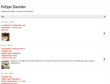 Tablet Screenshot of felipedamian.blogspot.com