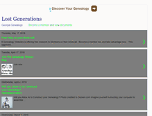 Tablet Screenshot of genealogy-georgiapioneers.blogspot.com