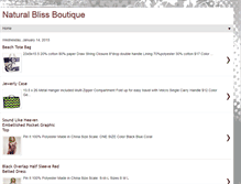 Tablet Screenshot of naturalblissboutique.blogspot.com