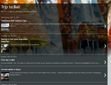 Tablet Screenshot of magicofbali.blogspot.com