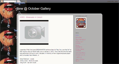 Desktop Screenshot of octobergallerynews.blogspot.com