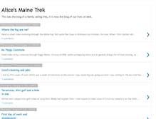 Tablet Screenshot of alicetrek.blogspot.com