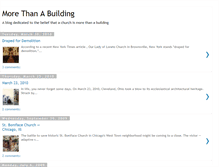 Tablet Screenshot of morethanabuilding.blogspot.com