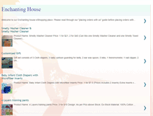 Tablet Screenshot of enchanting-house.blogspot.com