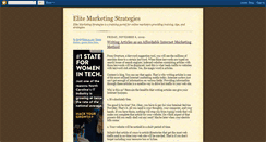 Desktop Screenshot of elitemarketingstrategies.blogspot.com