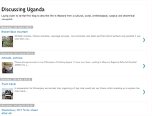 Tablet Screenshot of discussinguganda.blogspot.com