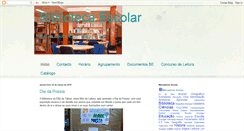 Desktop Screenshot of bibliotecaescolareb2detbua.blogspot.com