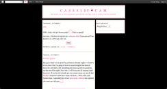 Desktop Screenshot of casssidy.blogspot.com
