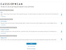 Tablet Screenshot of casssidy.blogspot.com