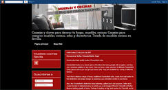 Desktop Screenshot of mueblesycocinassevilla.blogspot.com