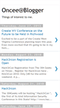 Mobile Screenshot of oncee.blogspot.com