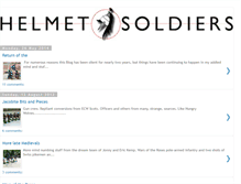 Tablet Screenshot of helmetsoldiers.blogspot.com