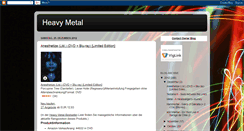 Desktop Screenshot of heavymetaltopsale.blogspot.com