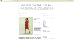 Desktop Screenshot of andsometimemakethetime.blogspot.com