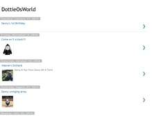 Tablet Screenshot of dottieosworld.blogspot.com