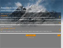 Tablet Screenshot of joaquimesjoaquim.blogspot.com