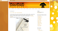 Desktop Screenshot of baobabestudio.blogspot.com