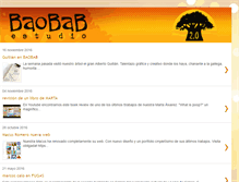 Tablet Screenshot of baobabestudio.blogspot.com
