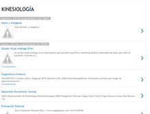 Tablet Screenshot of kinesiologoucm.blogspot.com