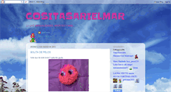 Desktop Screenshot of cositasarielmar.blogspot.com