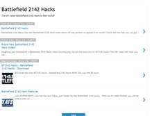 Tablet Screenshot of battlefield2142hack.blogspot.com