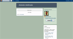 Desktop Screenshot of antonioambrosio.blogspot.com