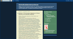 Desktop Screenshot of biomedicallaboratorysciences.blogspot.com
