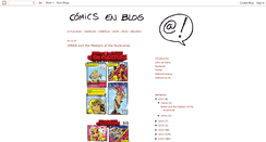 Desktop Screenshot of comicsenblog.blogspot.com