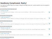 Tablet Screenshot of needlesslycomplicated.blogspot.com