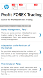 Mobile Screenshot of profitforextrading.blogspot.com