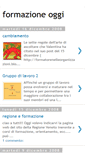 Mobile Screenshot of formazioneoggi.blogspot.com
