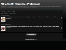 Tablet Screenshot of abmakeup.blogspot.com