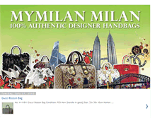 Tablet Screenshot of mymilanmilan.blogspot.com