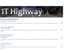 Tablet Screenshot of it-highway.blogspot.com