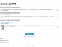 Tablet Screenshot of ideiasdecarinho.blogspot.com
