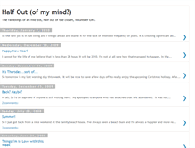 Tablet Screenshot of halfoutmind.blogspot.com