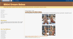 Desktop Screenshot of bikinidream-babes.blogspot.com