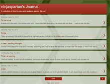 Tablet Screenshot of ninjaspartan.blogspot.com