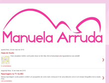 Tablet Screenshot of manuelaarruda.blogspot.com