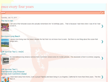 Tablet Screenshot of onceeveryfouryears.blogspot.com