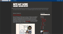 Desktop Screenshot of bitemywire.blogspot.com