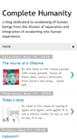 Mobile Screenshot of completehumanity.blogspot.com