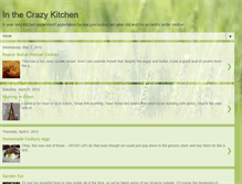 Tablet Screenshot of inthecrazykitchen.blogspot.com