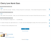 Tablet Screenshot of cherry-loves-moviestars.blogspot.com