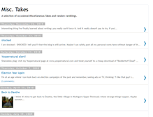 Tablet Screenshot of misctakes.blogspot.com